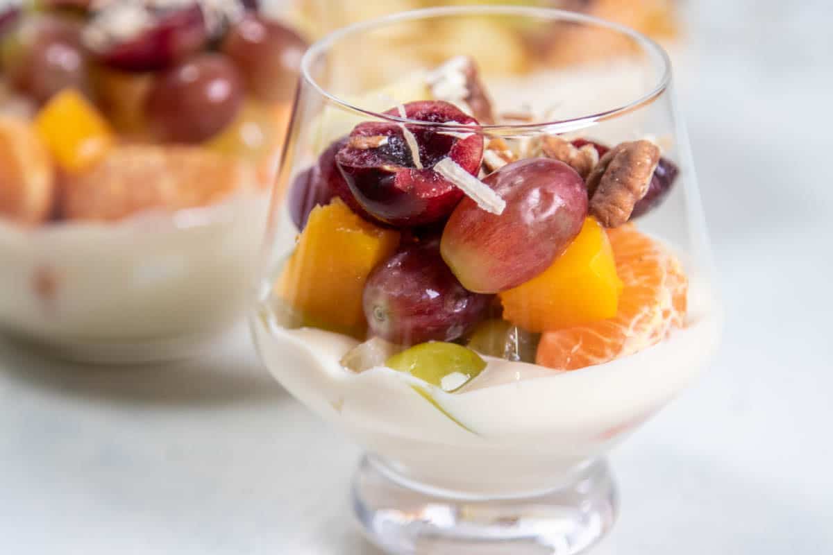 A Fruit Salad Recipe Revamp; Easy Ambrosia Salad