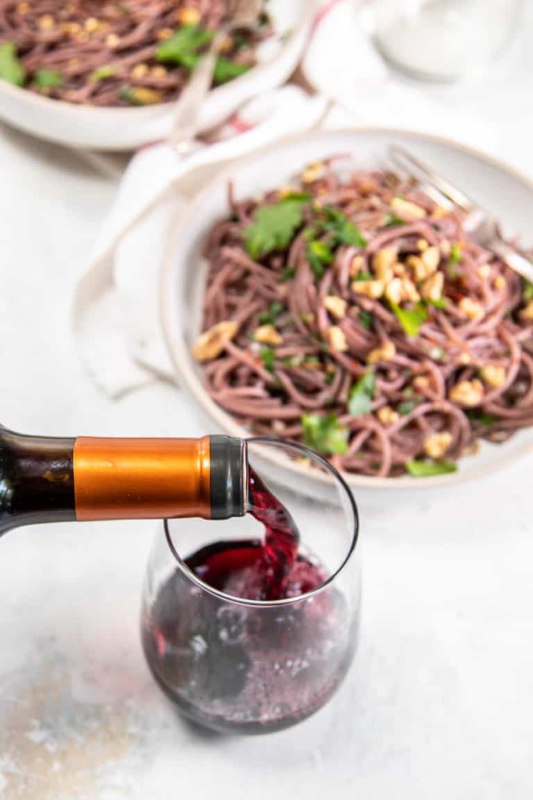 Cooking with Red Wine How to Make Red Wine Pasta California Grown