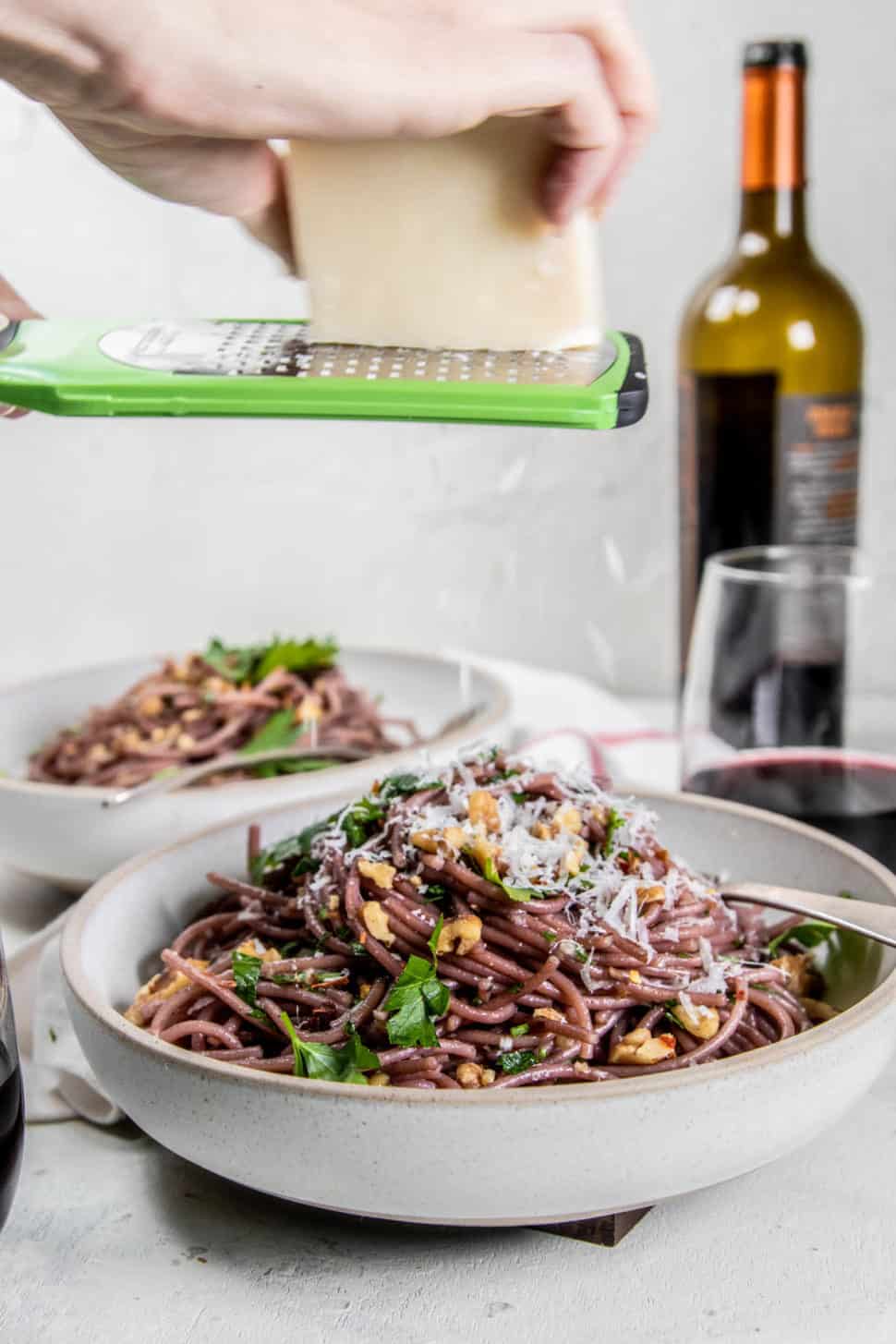 Cooking with Red Wine How to Make Red Wine Pasta California Grown