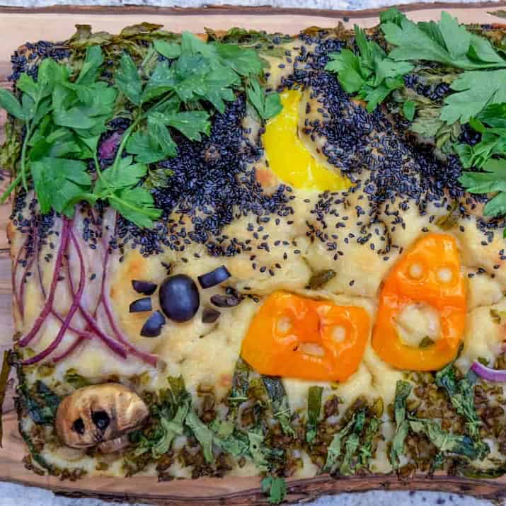 Jerry James Stone's Easy Appetizer: Halloween Focaccia