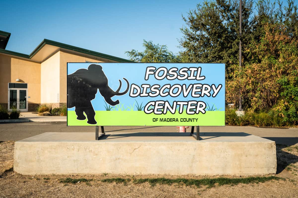 fossil discovery center in madera, ca