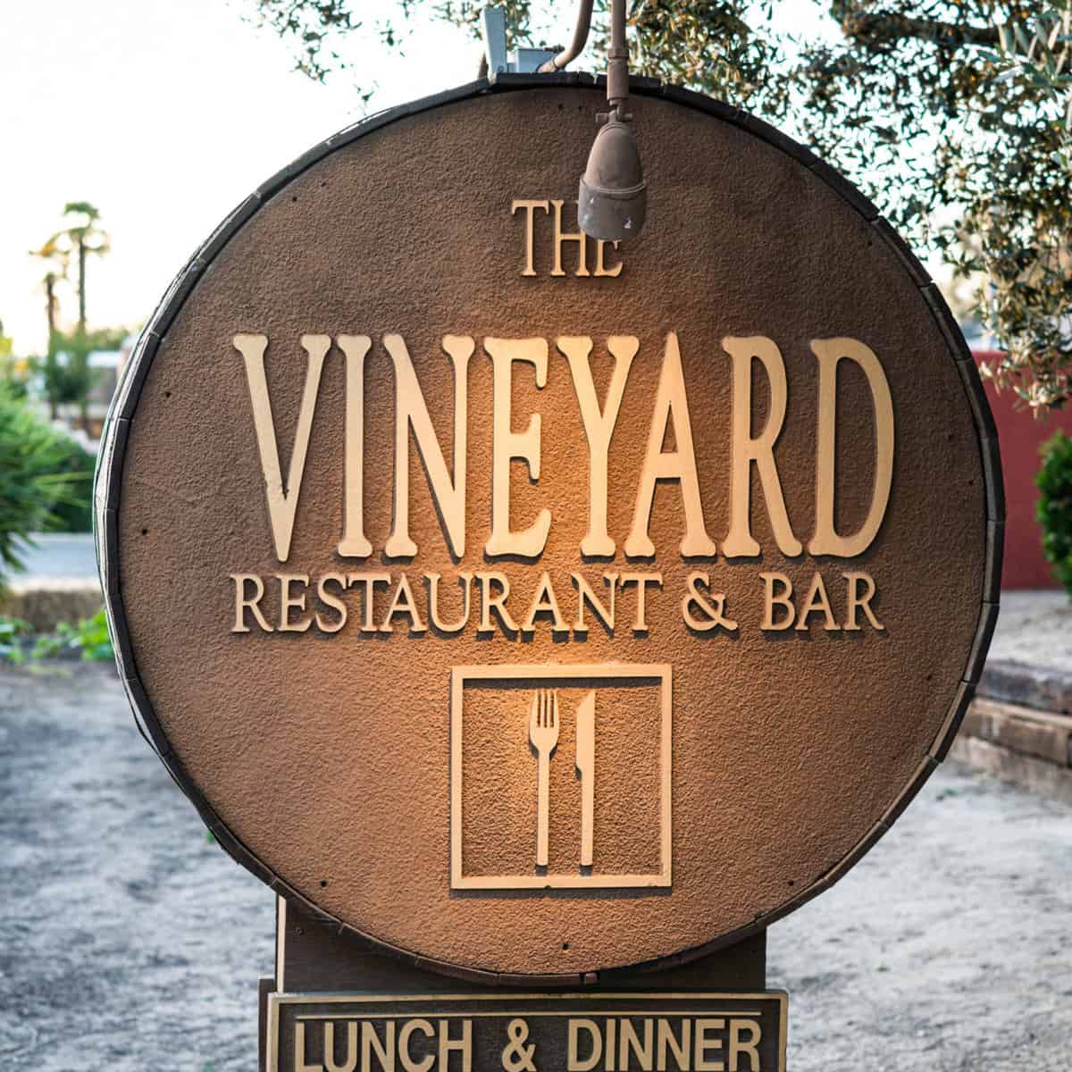 The Vineyard restaurant in Madera, CA
