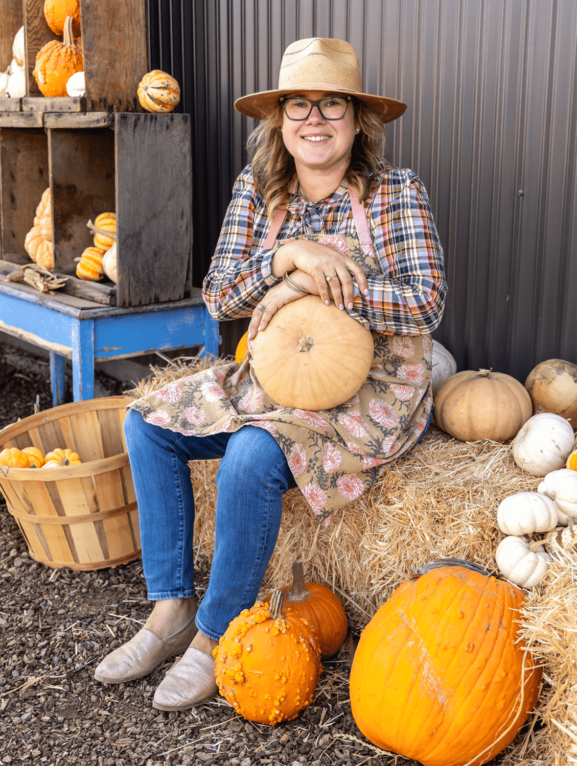 Sarah Shoffner, owner of Sweet Thistle Farms