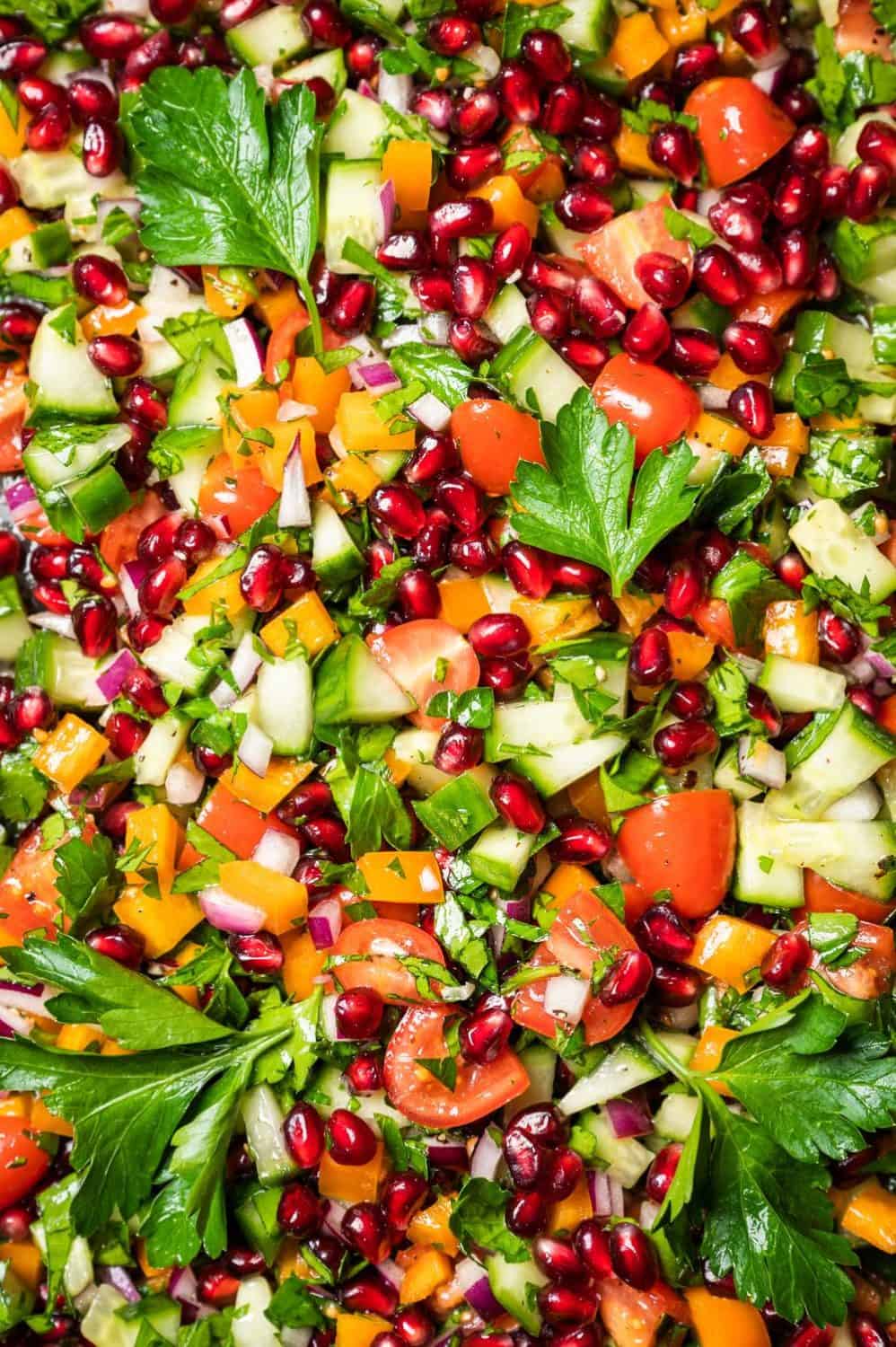 Israeli Salad with a California Twist