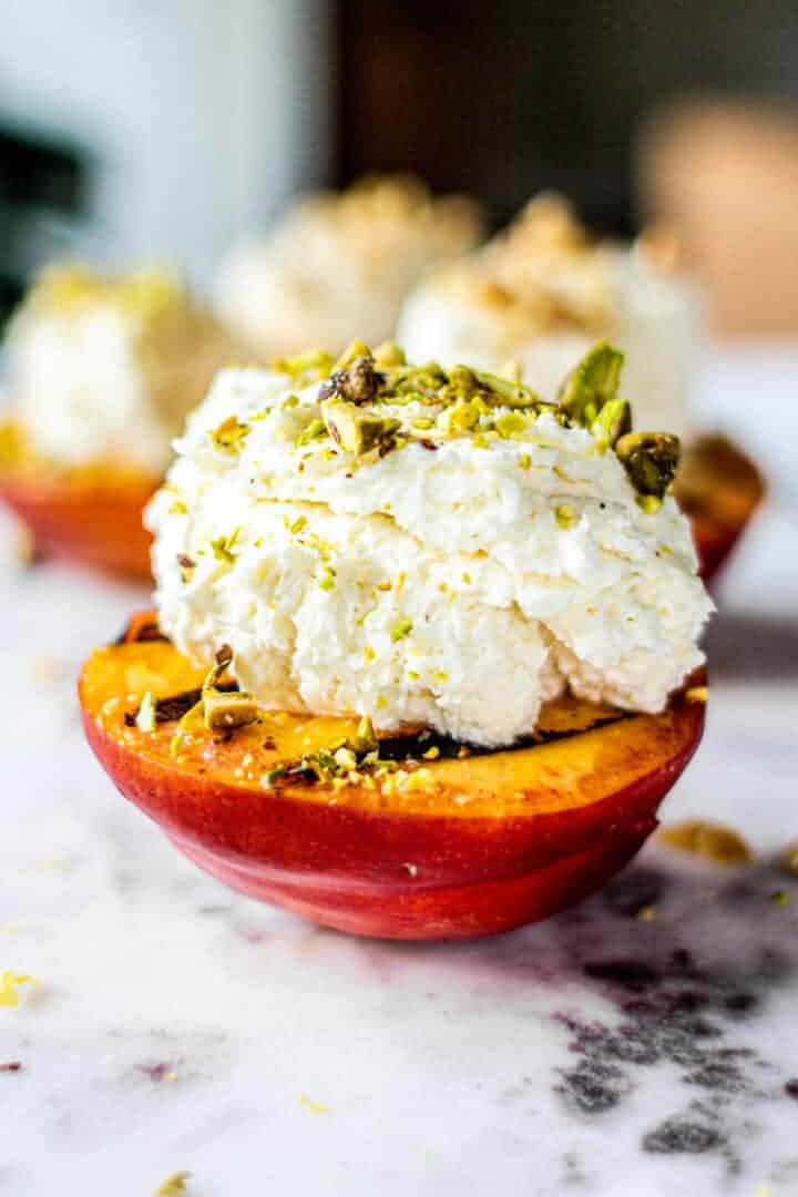 Mascarpone Filled Nectarines from G-Free Foodie