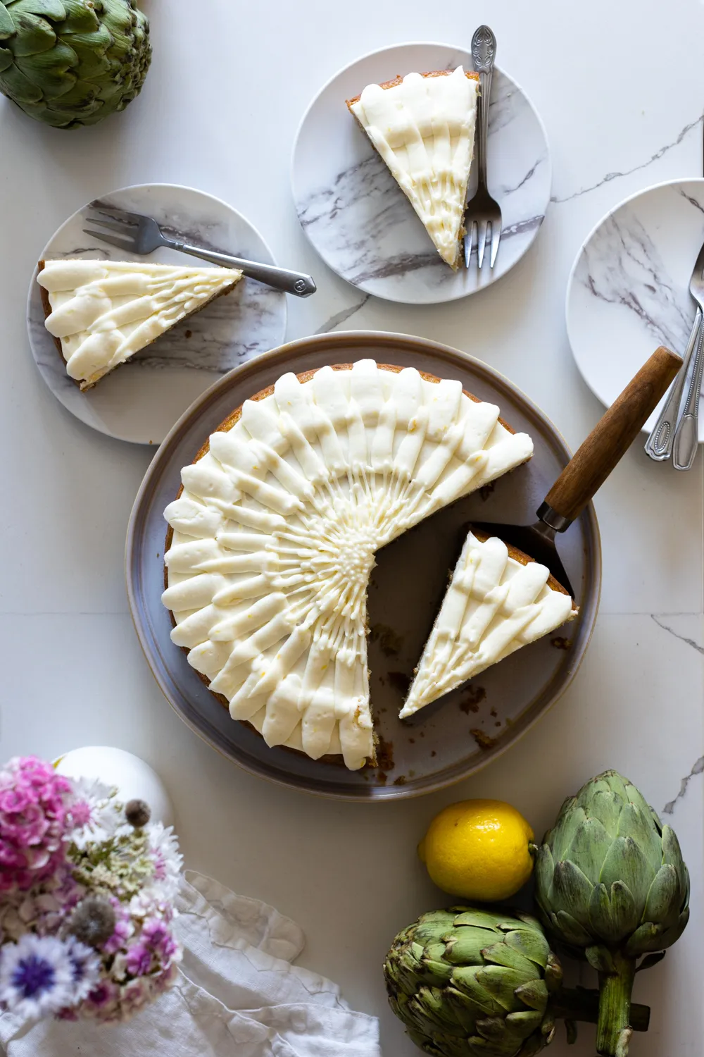 Artichoke Cake from Baking the Goods