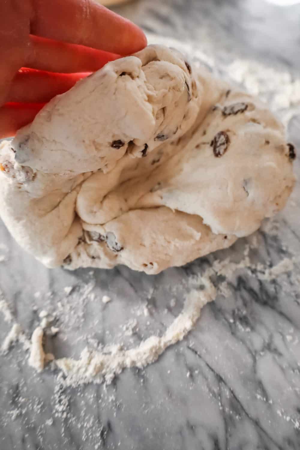 shaping dough for walnut raisin bread gluten free recipe