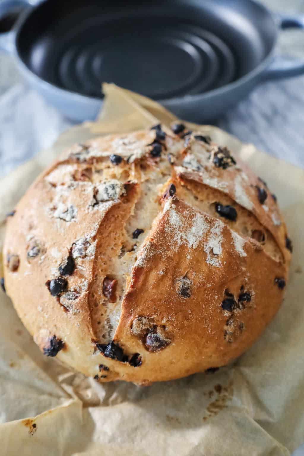 Delicious Walnut + Raisin Gluten Free Bread Recipe CA GROWN