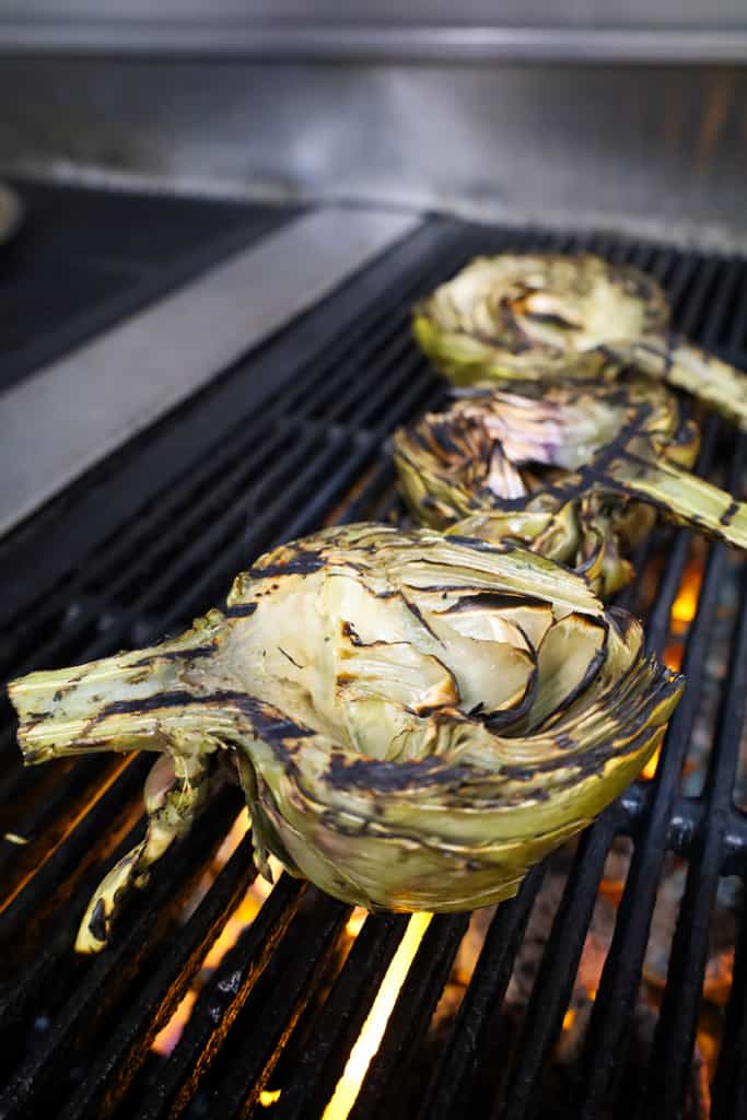 Grilled Artichoke at Black Angus