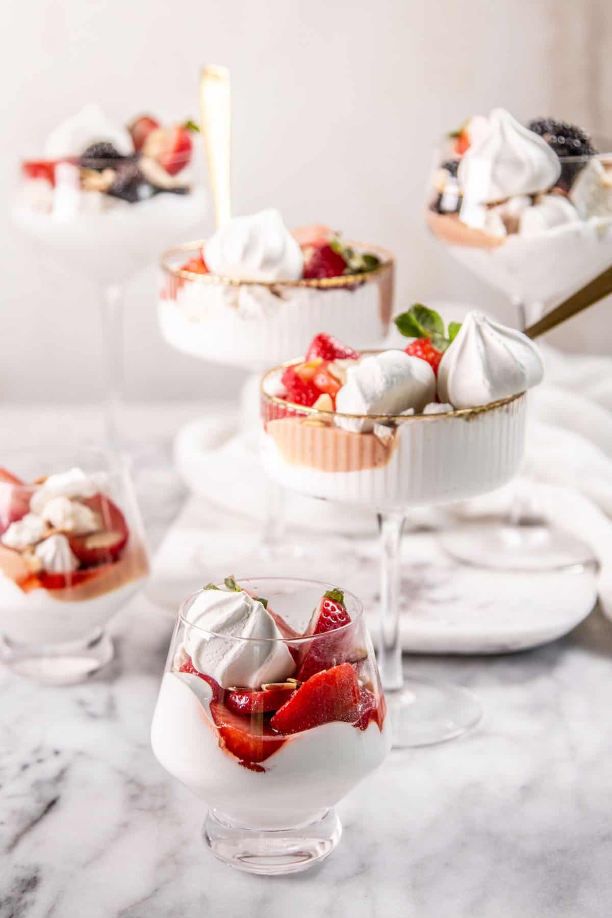 A Beautiful California-Grown Strawberry Eton Mess Recipe