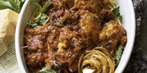 An Easy, Healthy Recipe for Chicken Cacciatore from Kroll’s Korner