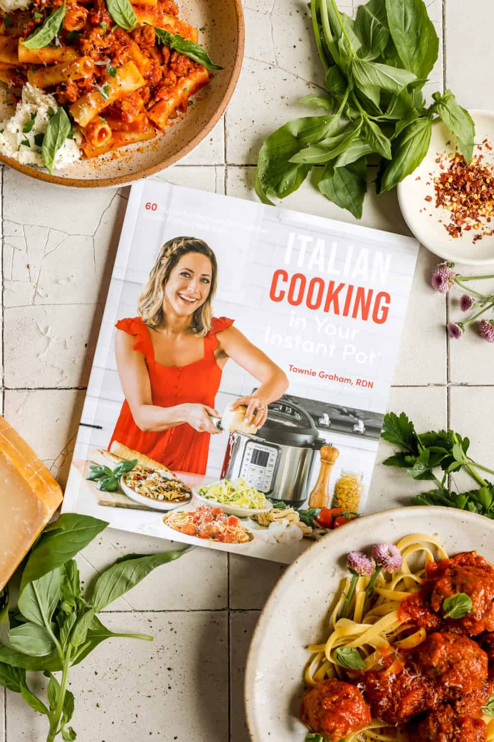 Tawnie Graham's new cookbook, Italian Cooking in Your Instant Pot