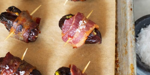 How to Make Bacon-Wrapped Dates by Aida Mollenkamp