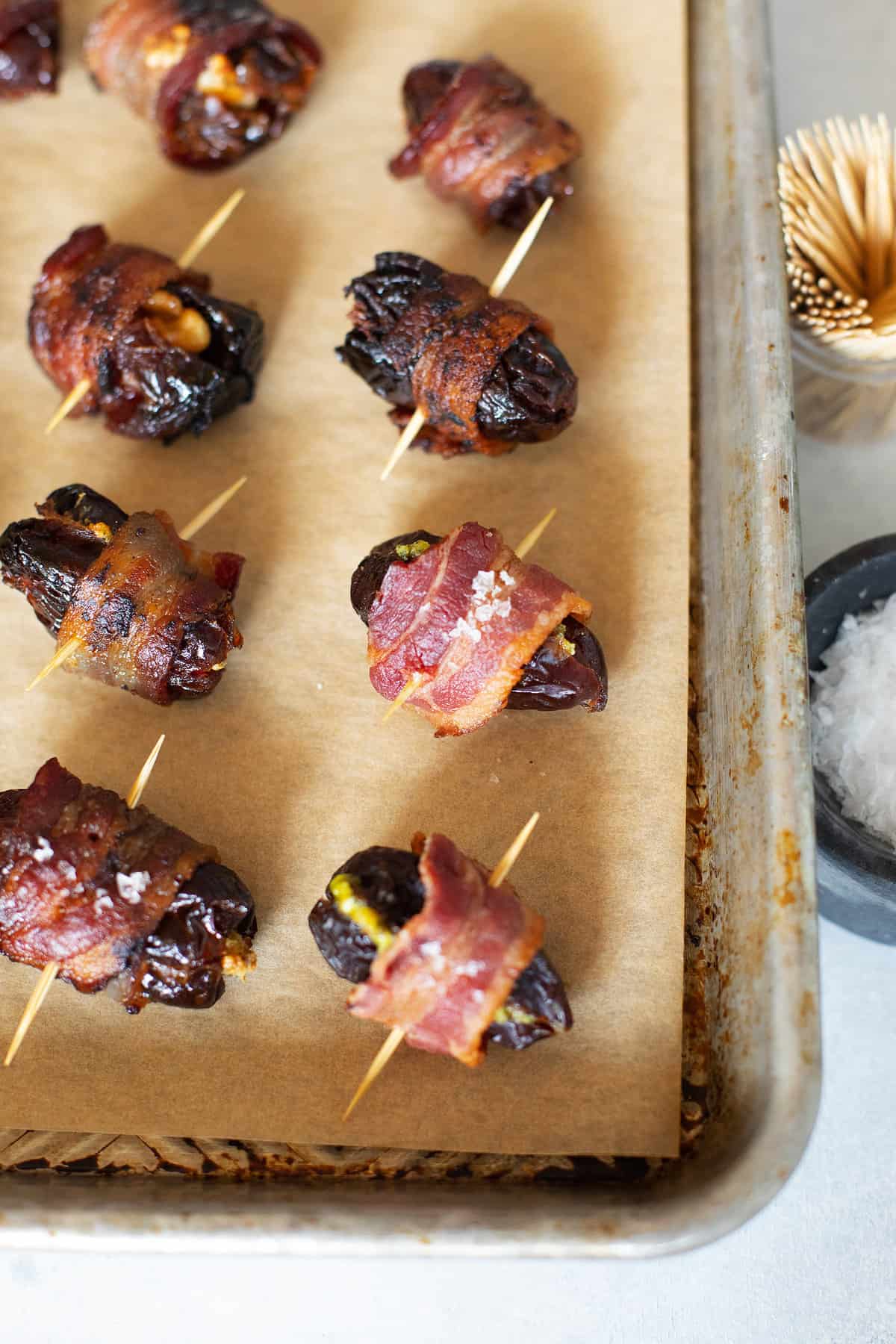 How to Make Bacon-Wrapped Dates by Aida Mollenkamp