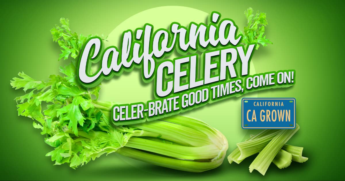 Grown to be great celery graphic