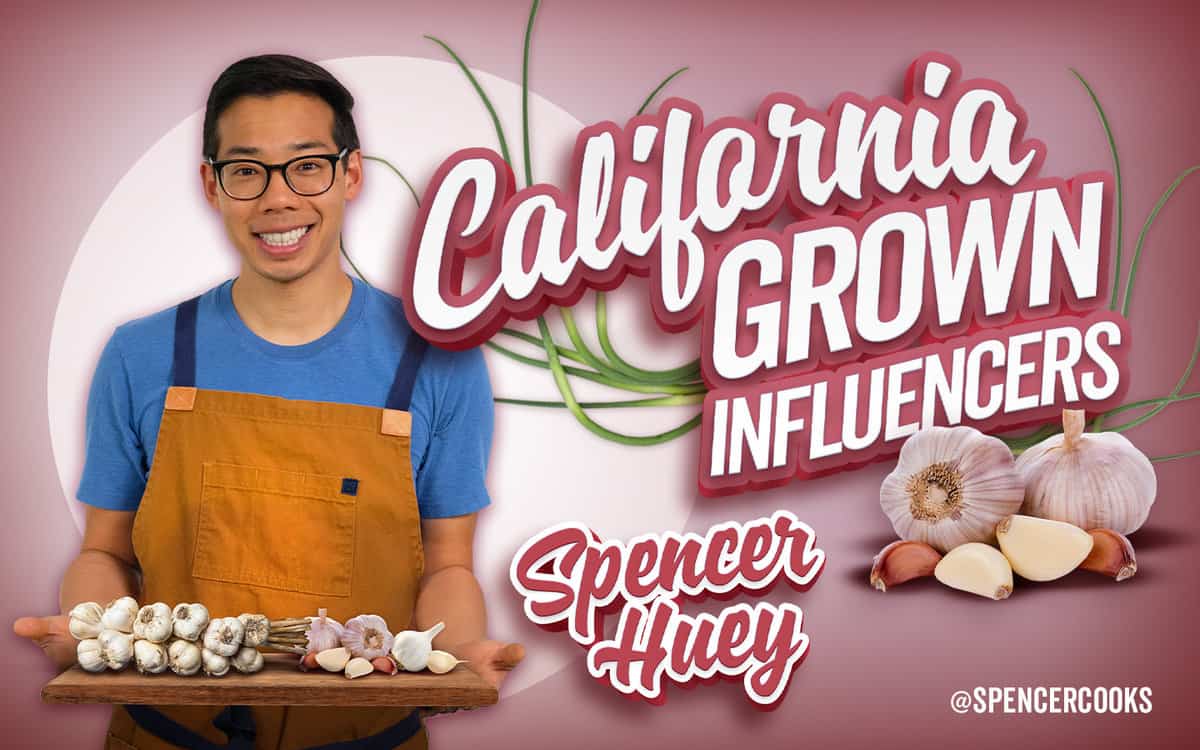 spencer huey grown to be great garlic influencer