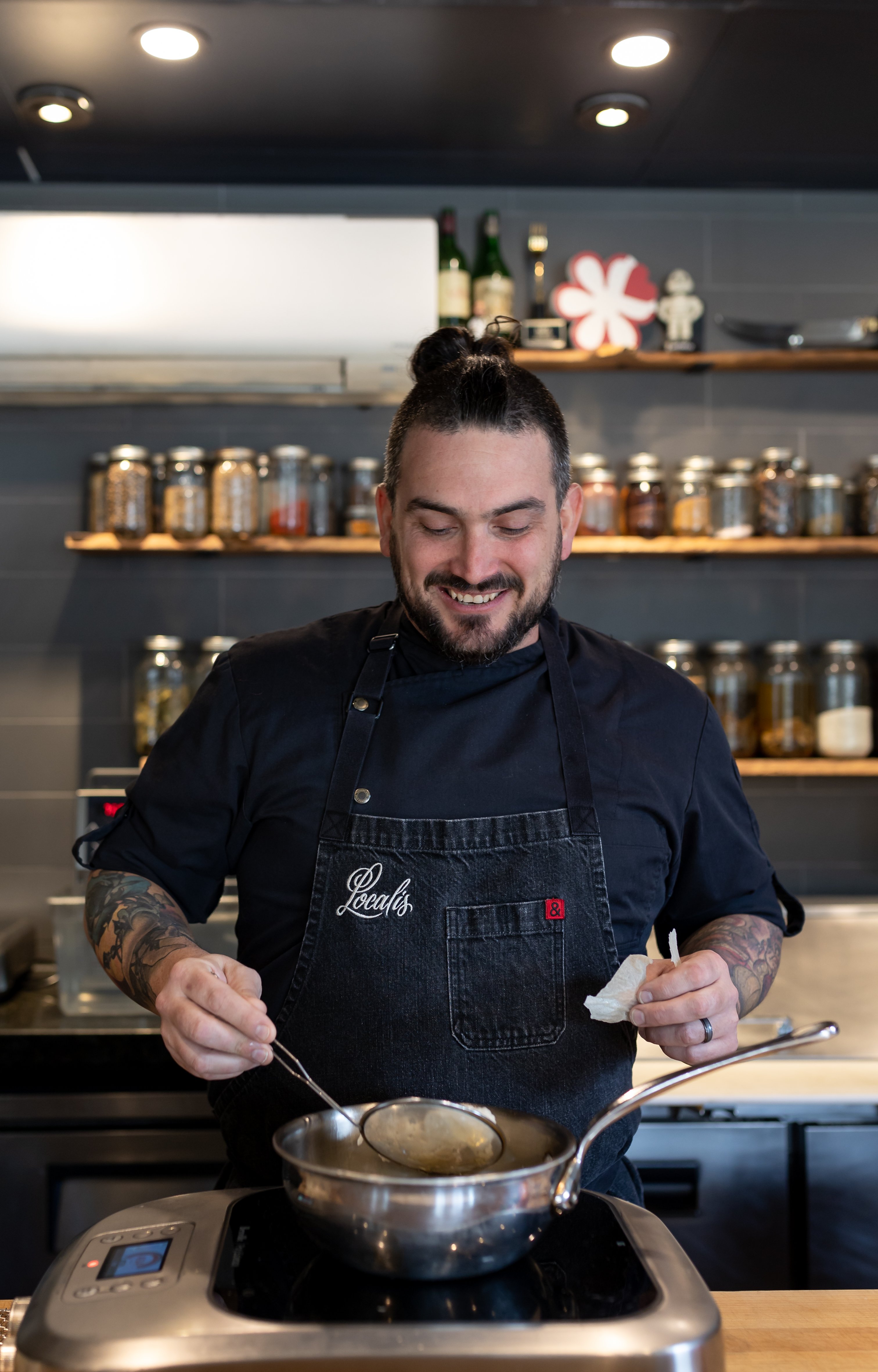 Christopher Barnun-Dann, chef and owner at Localis in Sacramento, CA