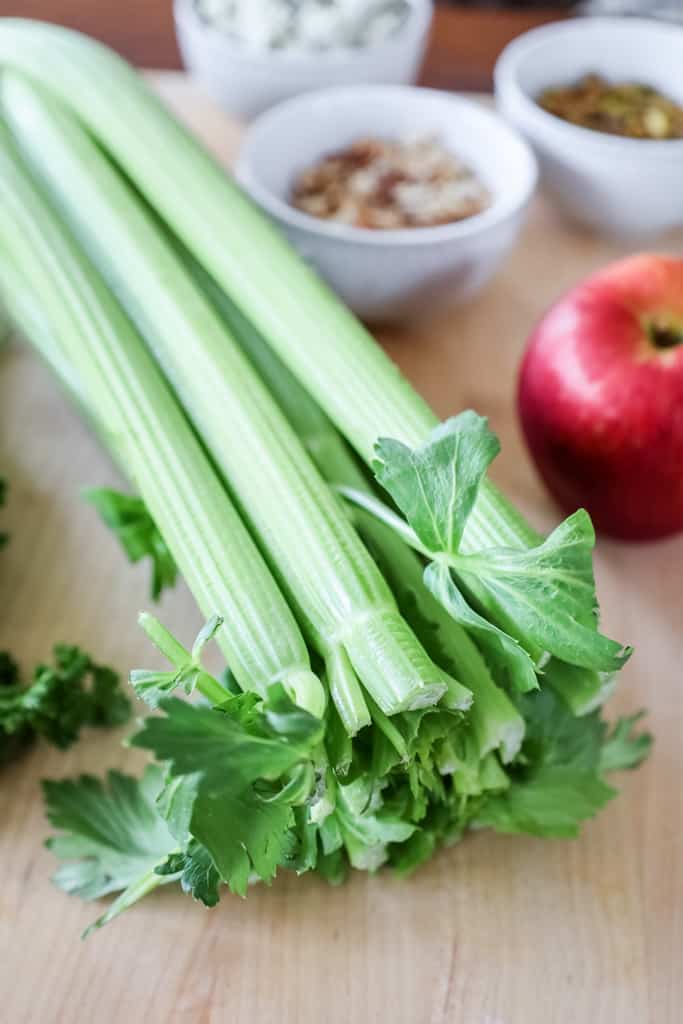 Ingredients for Celery salad recipe 