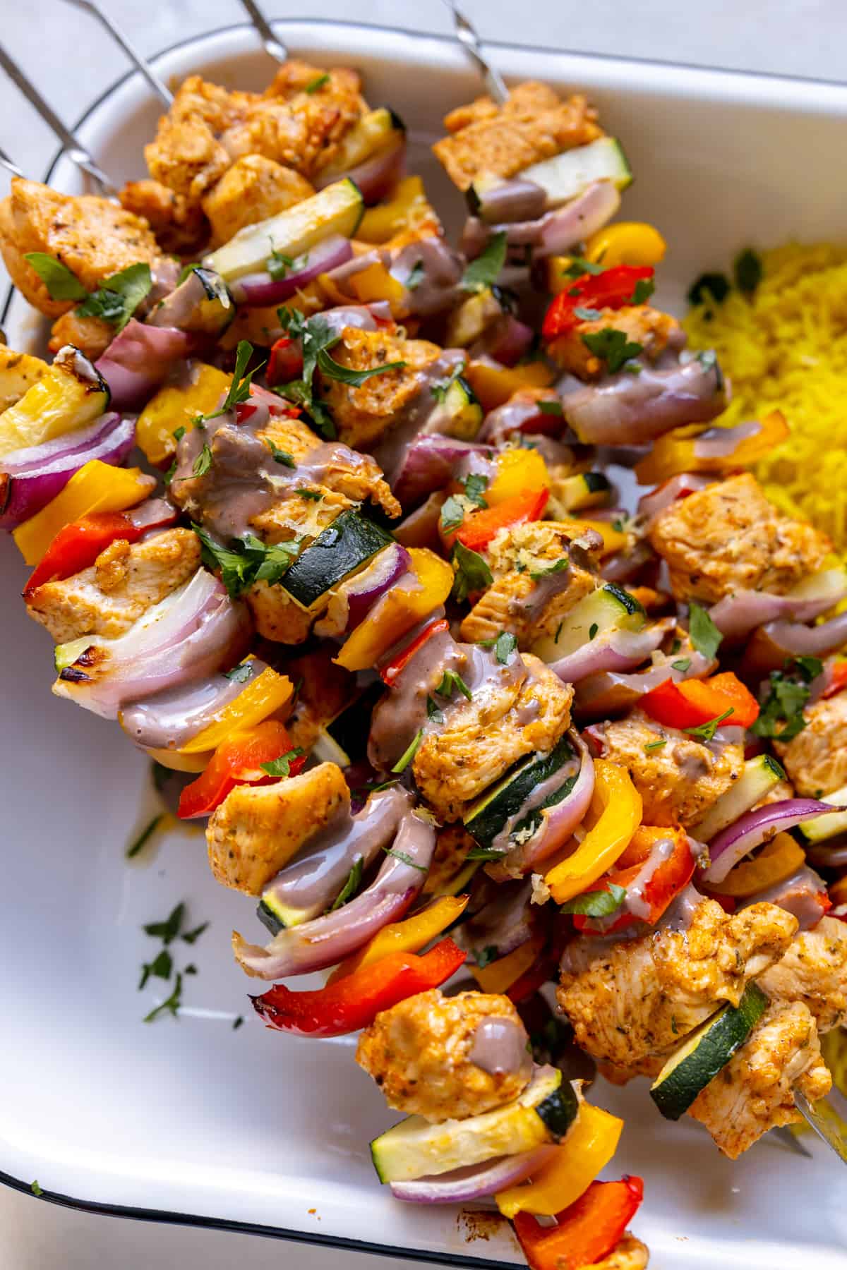 Chicken Kabob with Vegetables –