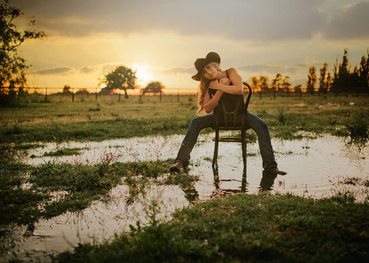 West 12 Ranch in Lodi, CA - cowgirl (or cowboy) vibes for your photo shoot