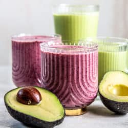 Two Easy Recipes That Showcase How To Use Avocados In Smoothies