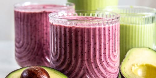 Two Easy Recipes That Showcase How To Use Avocados In Smoothies