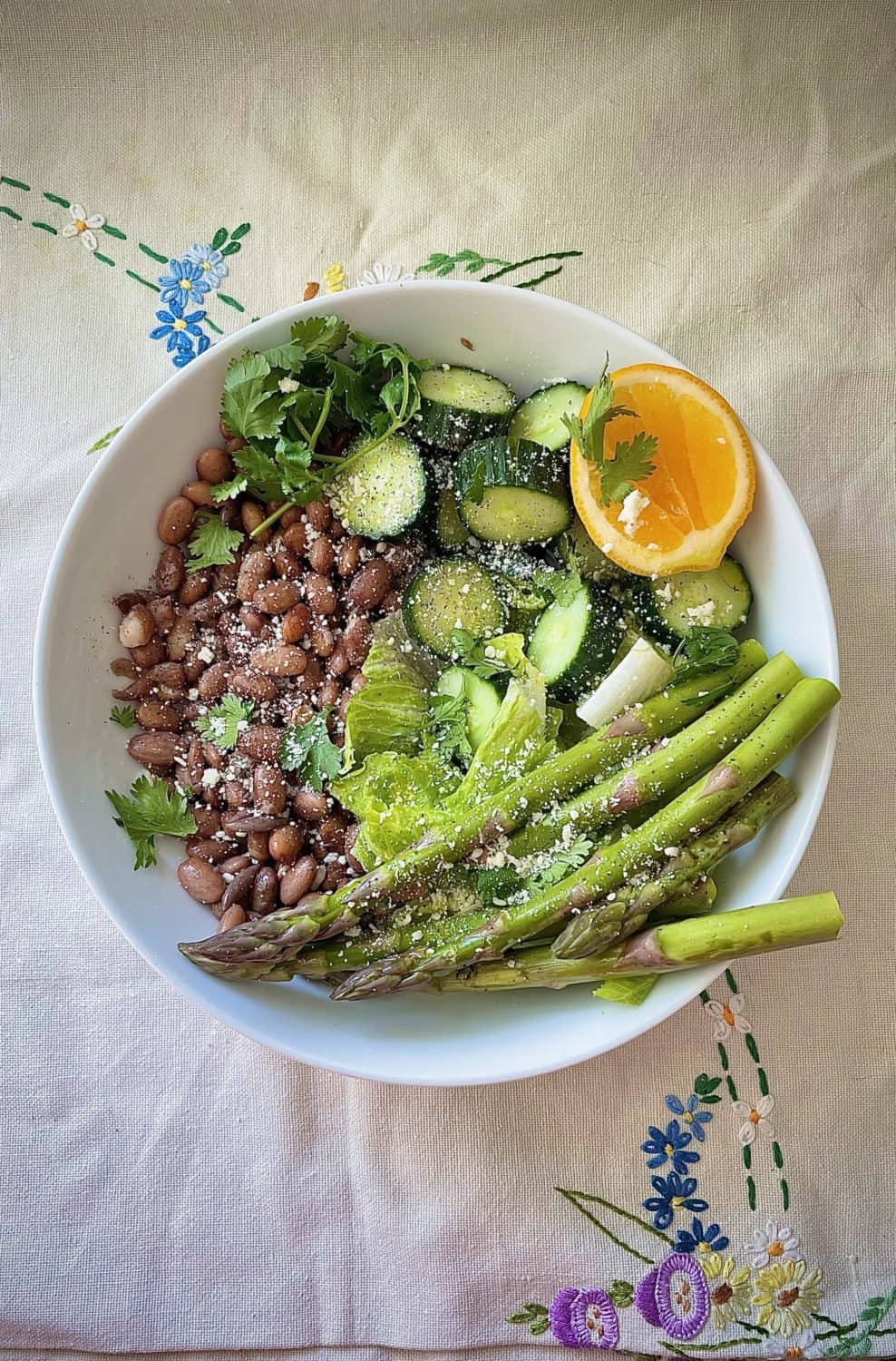 spring bean salad from illyanna maisonet