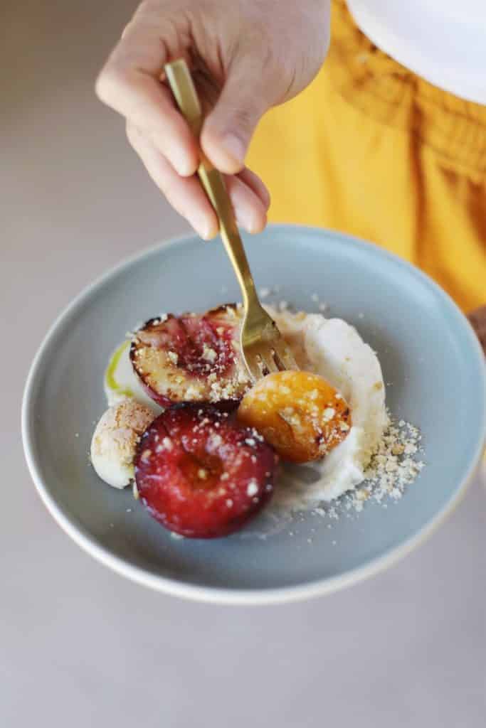Broiled Stone Fruit from Salt and Wind