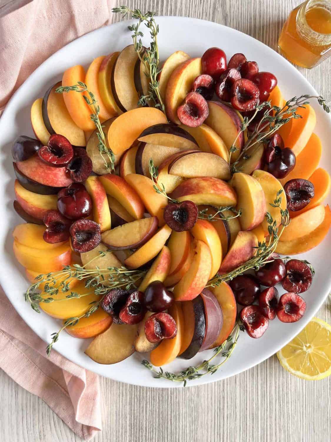 Stone Fruit Salad from Big Delicious Life