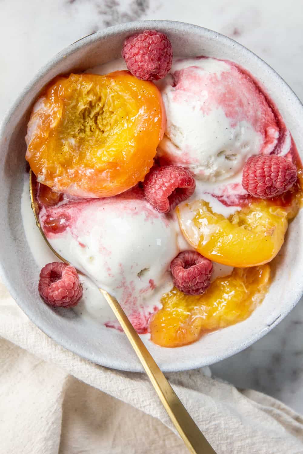 Nectarine Melba.