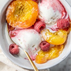 Nectarine Melba.