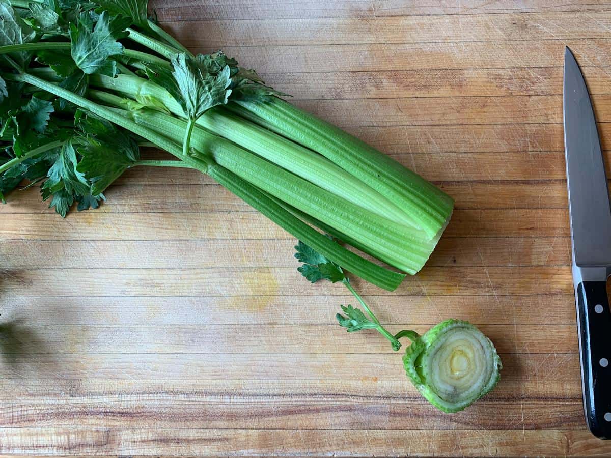 clean celery