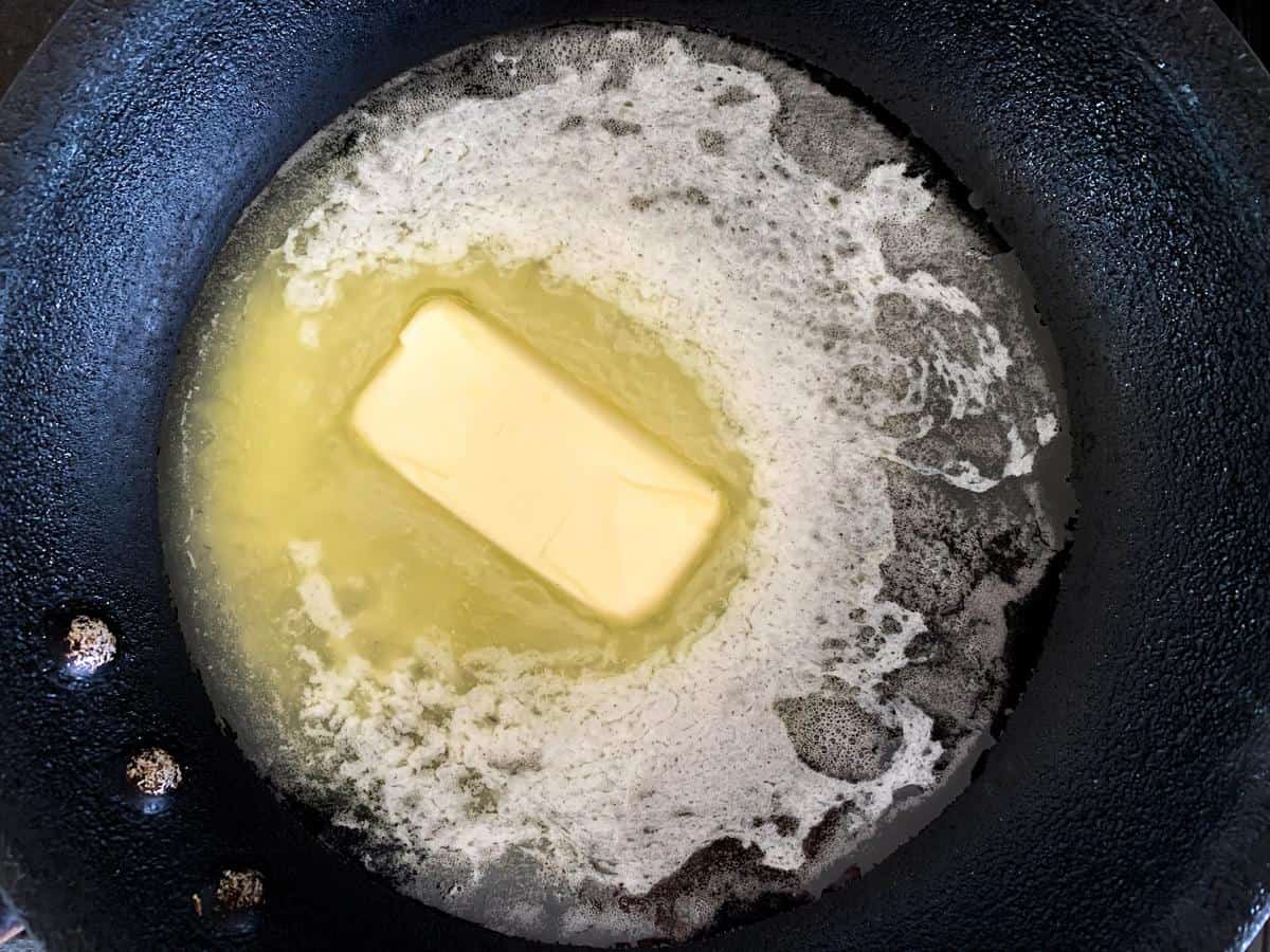 melt the butter