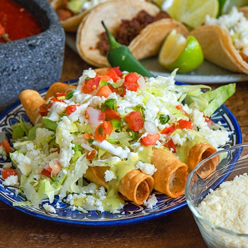 Potato Taquitos from Real California Milk