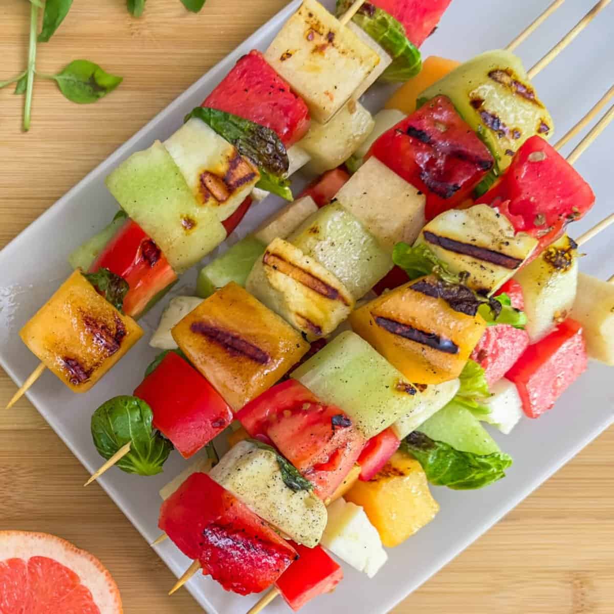 Jerry James Stone's melon Skewers