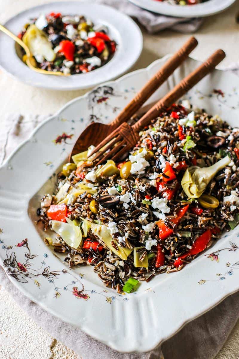 Olive and Wild Rice Salad