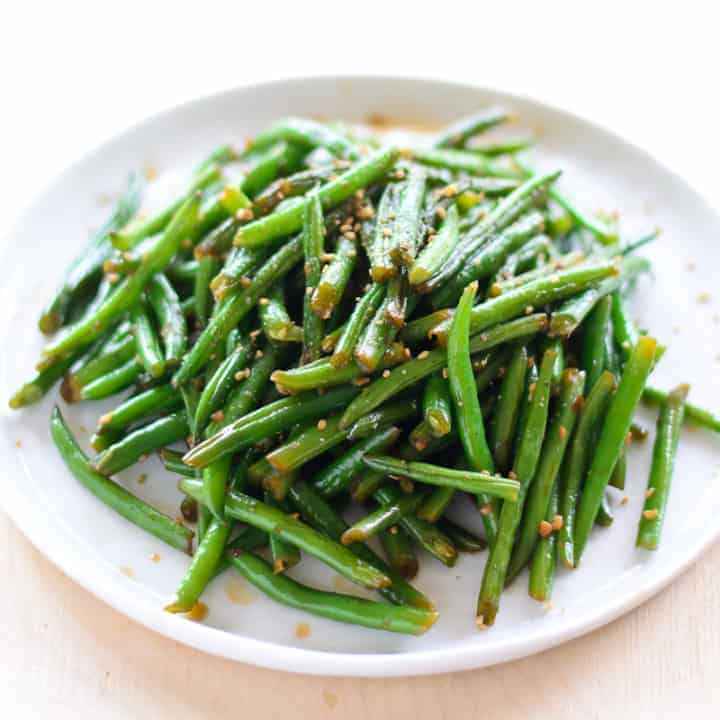 asian style stir fried green bean recipe