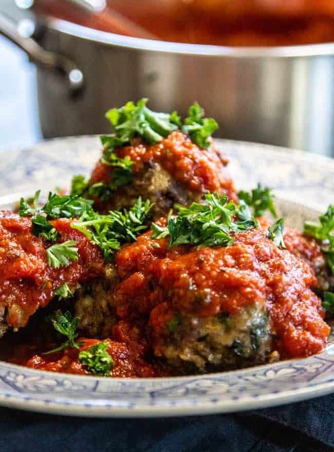  Homemade Meatballs: Italian Stuffed Meatballs