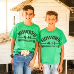 Luke Crafton + his brother are both involved in 4-H in Madera, CA