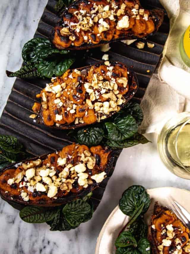 The Best Twice Baked Sweet Potatoes Recipe