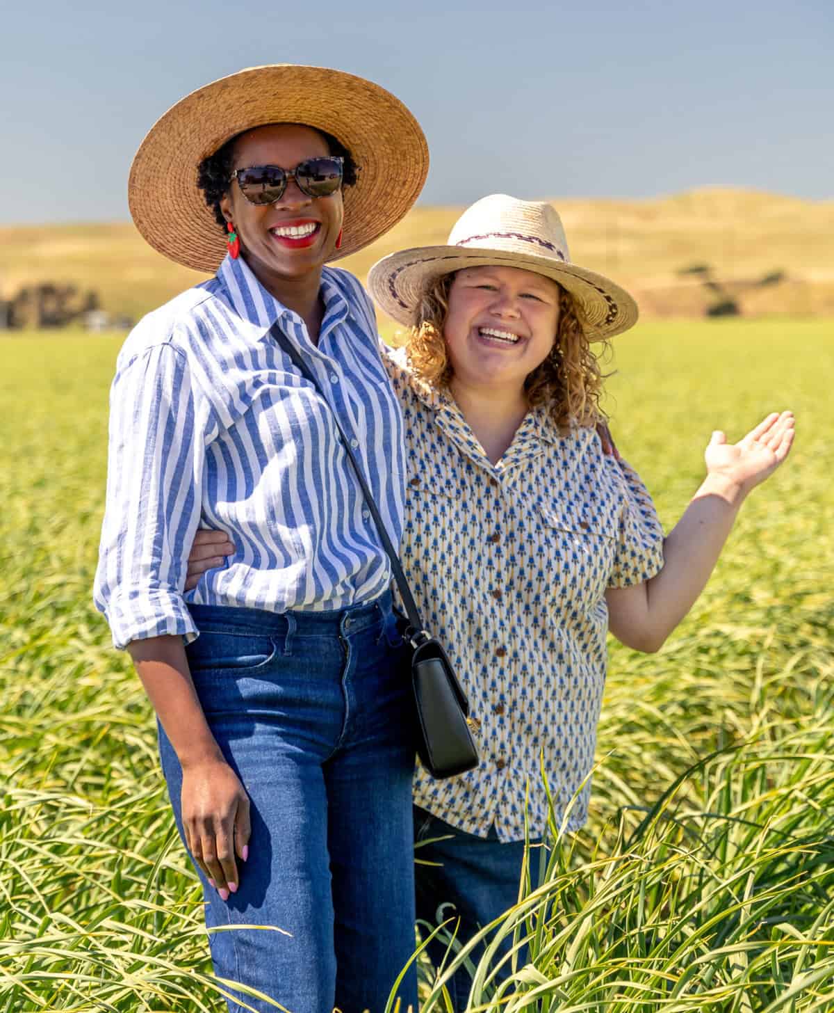 Leota Wilson and Mikaela Falwell of Curly Cultivators