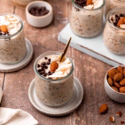 Almond Joy Overnight oats from the Mariani Nut Company