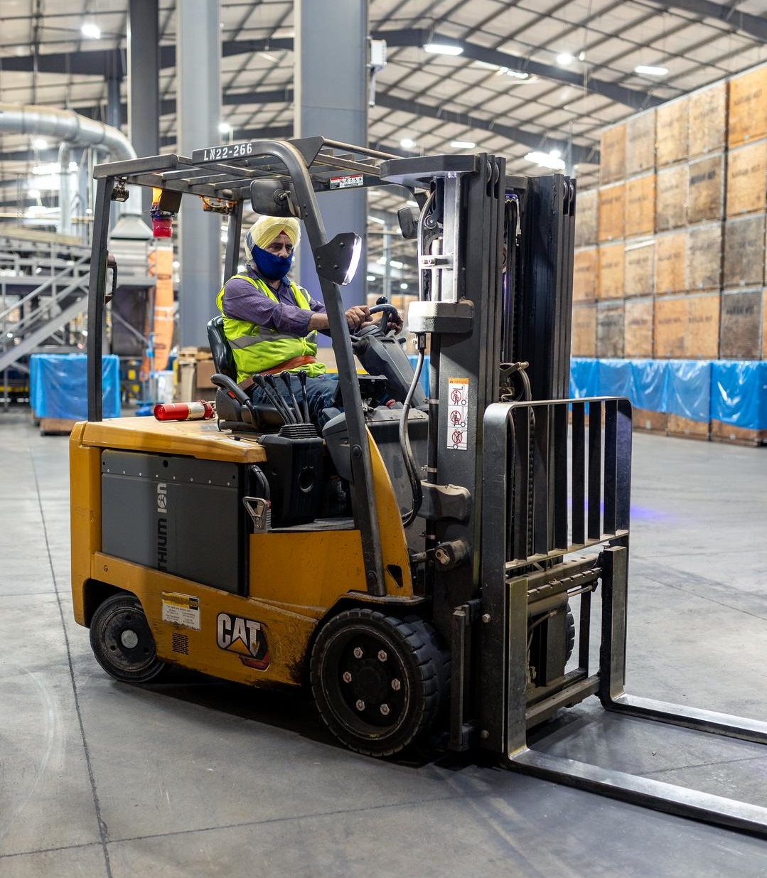 Mariani Nut Company plans to transition to an all electric forklift fleet