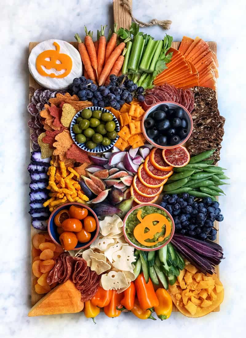 halloween cheese board from The Delicious