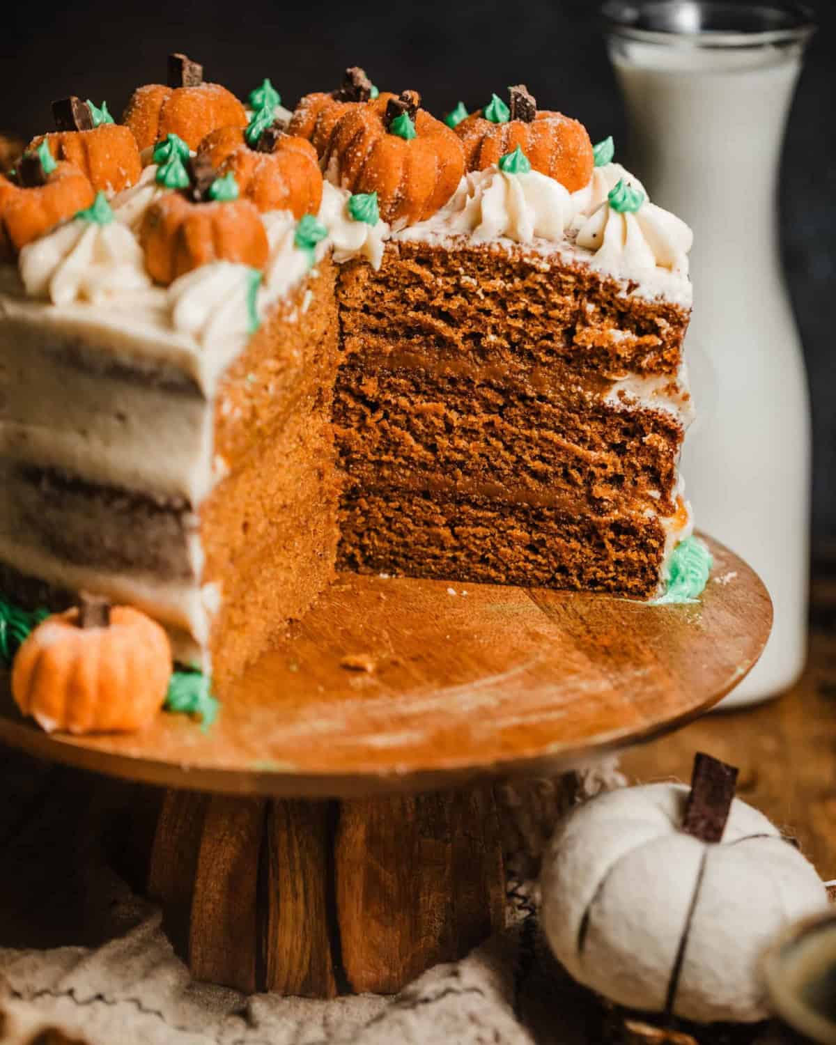 brown butter pumpkin cake