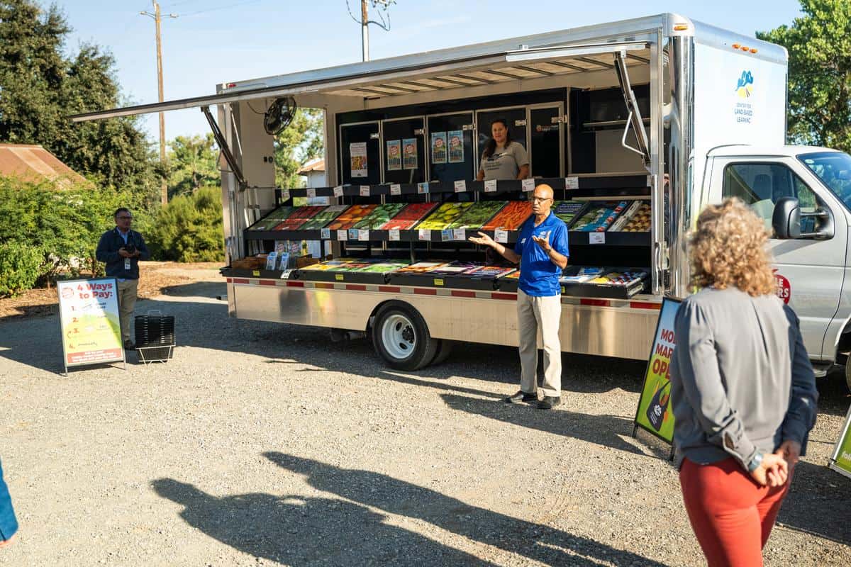 learning food truck at the center for land based learning