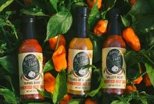 hot sauce from Burns Blossom Farm