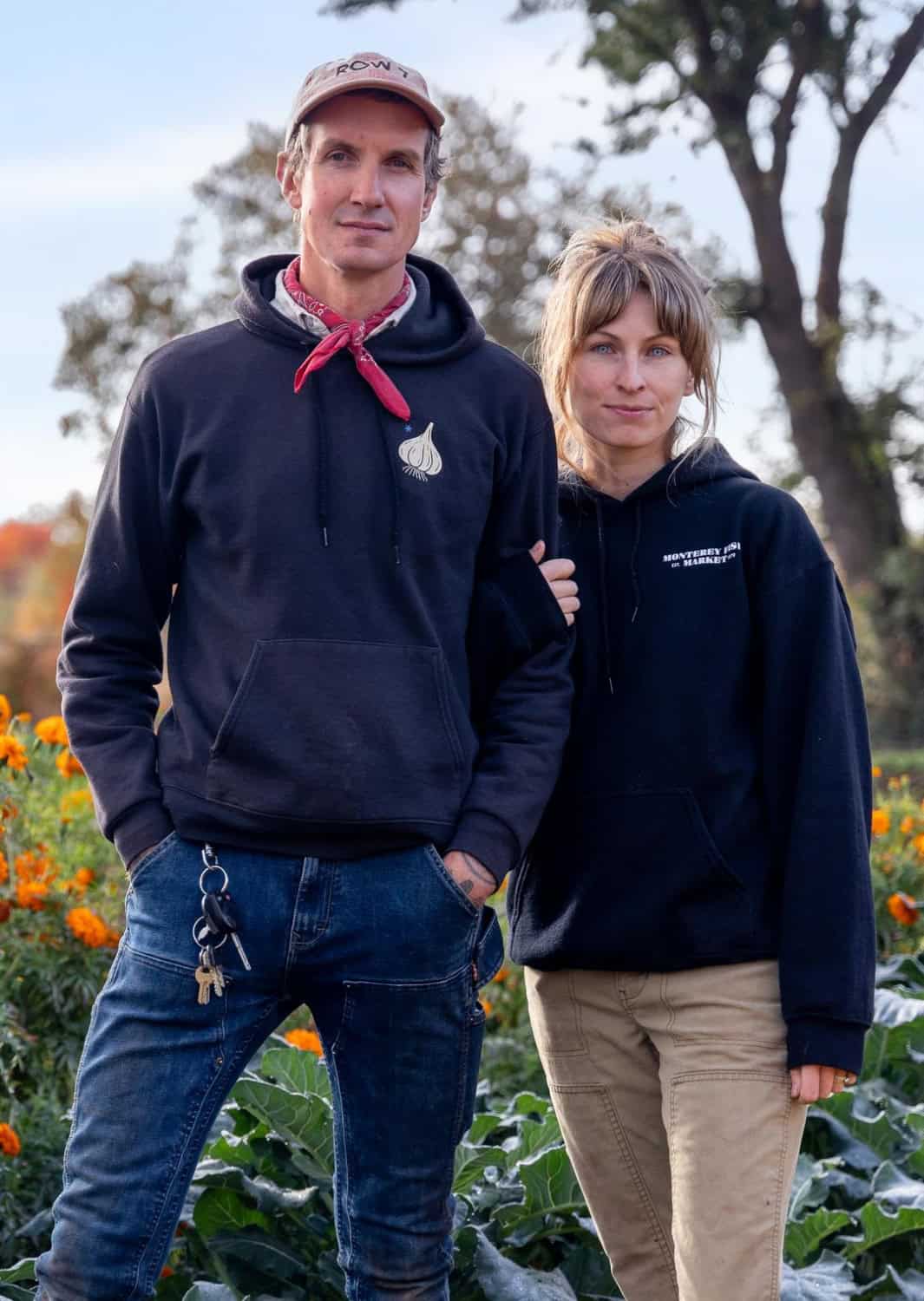 Kyle and Mel Burns of Burns Blossom Farm 