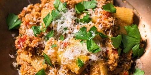 The Best Mushroom & Cauliflower Bolognese Recipe