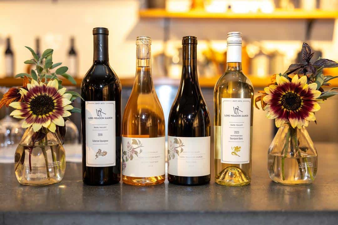 Long Meadow Ranch wines are served at Farmstead Restaurant in Napa